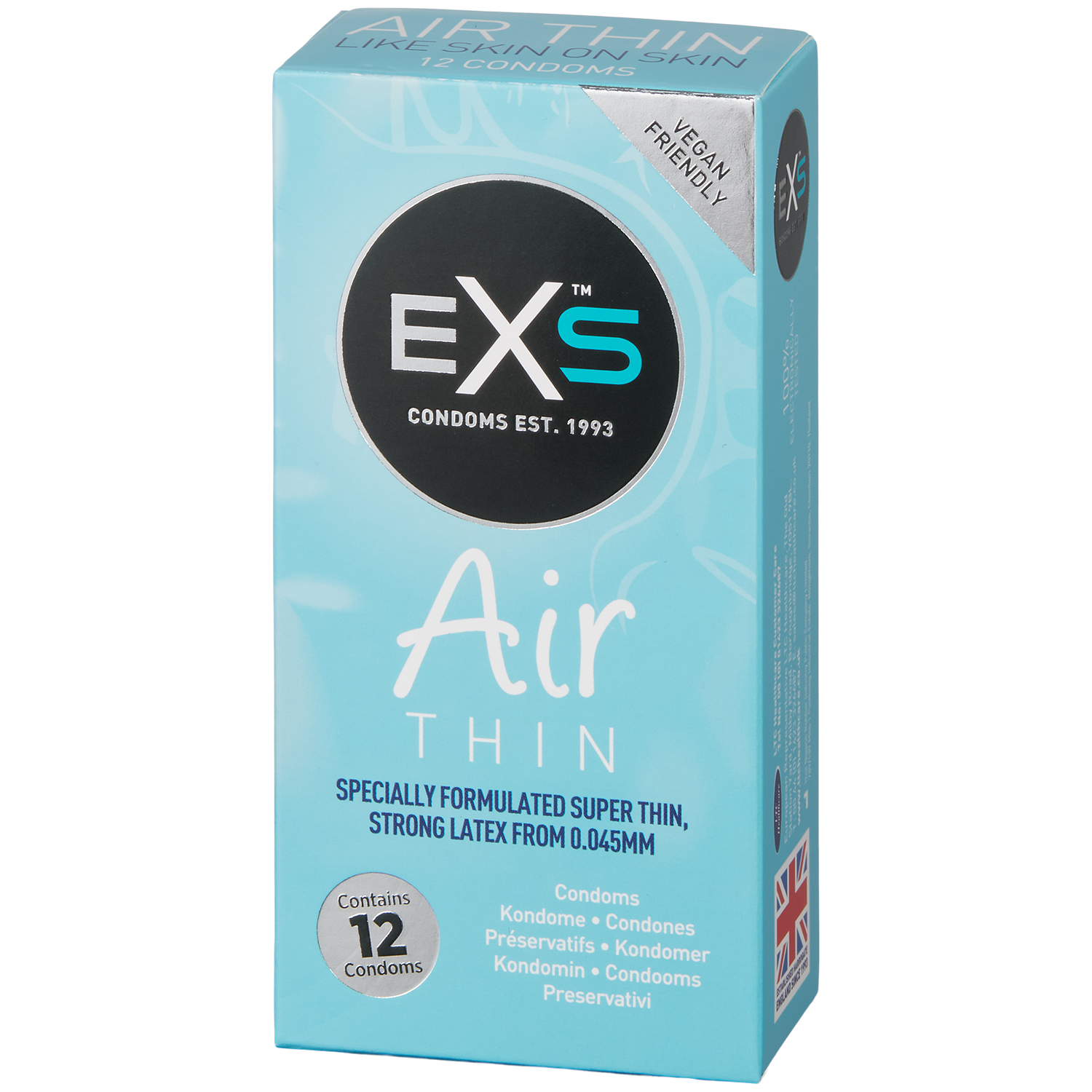EXS Air Thin Kondomit 12 kpl