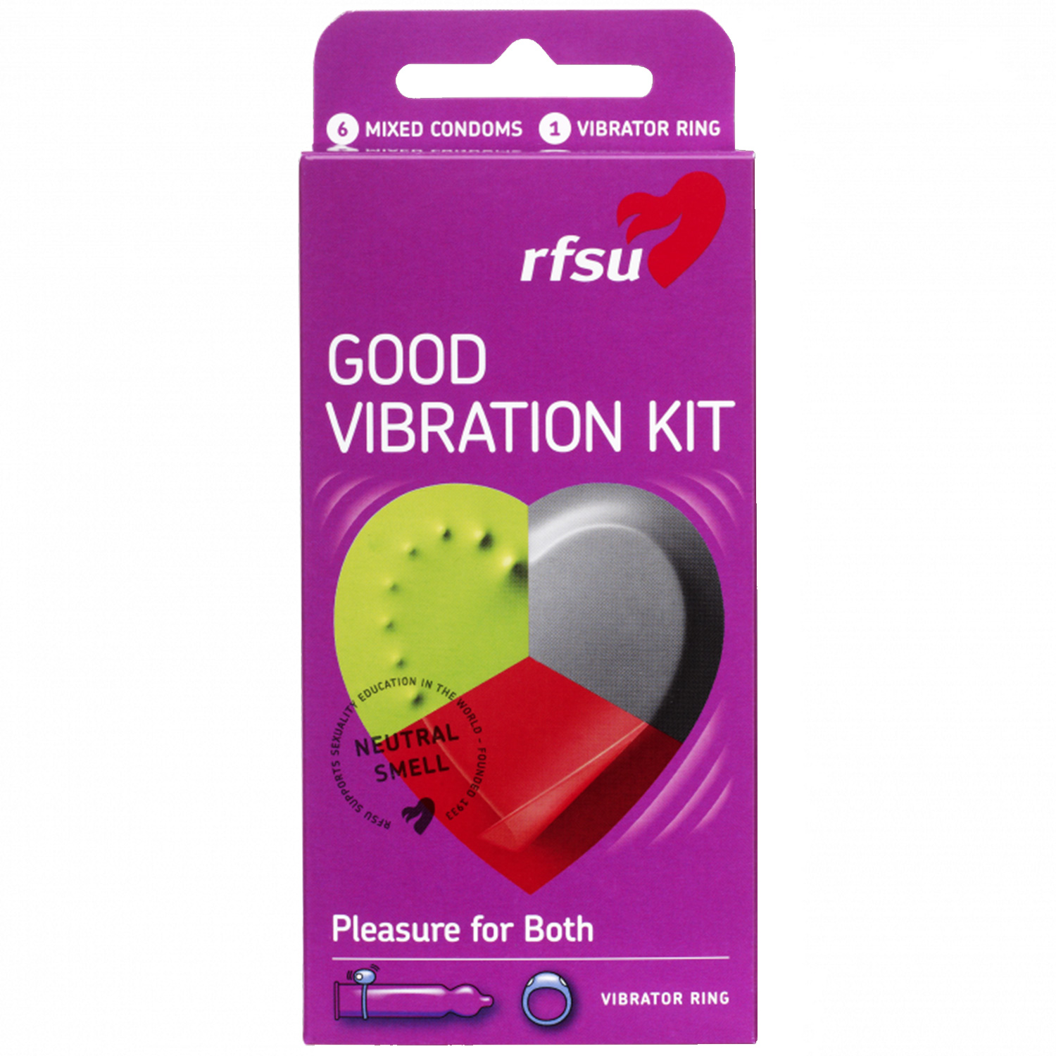 RFSU Good Vibration Kondomit 6 kpl