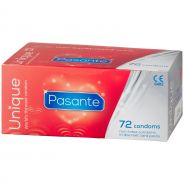 Pasante Unique Lateksittomat Kondomit 72 kpl