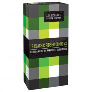 Sir Richard's Classic Ribbed Kondomit 12 kpl