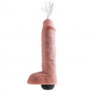 King Cock Aidonkaltainen Ejakuloiva Dildo 28 cm