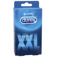 Durex XXL Ekstrasuuret Kondomit 12 kpl