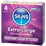 Skins Extra Large Kondomit 4 kpl