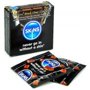 Skins Suklaanmakuiset Kondomit 4 kpl