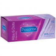 Pasante Intensity Ribs & Dots Kondomit 144 kpl