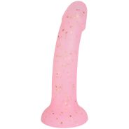 baseks Pink Starry Silikonidildo 18 cm