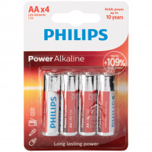 Philips LR06 AA Alkaliparistot 4 kpl  1