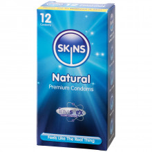 Skins Natural Kondomit 12 kpl  1