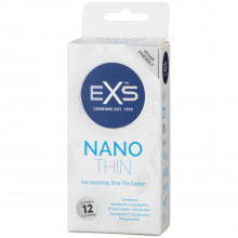 EXS Nano Thin Ohuet Kondomit 12 kpl  1