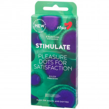 RFSU Stimulate Kondomit 8 kpl Kuva tuotepakkauksesta 1