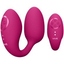 Vive Aika Remote-controlled Double-action Pulse-Wave & Vibrating Love Egg Masturbaattori Tuotekuva 1