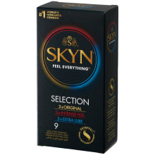 Skyn Selection Lateksittomat Kondomit 9 kpl Kuva tuotepakkauksesta 1