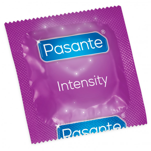 Pasante Intensity Ribs & Dots Kondomit 12 kpl  2