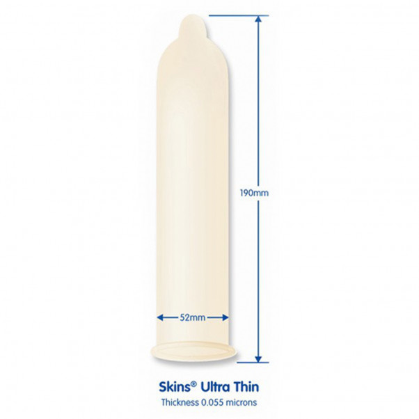 Skins Ultra Thin Kondomit 500 kpl  3