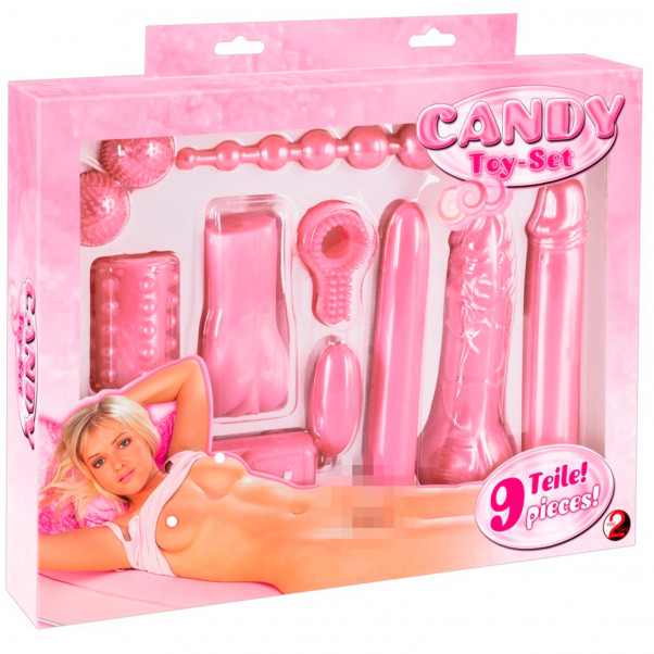 Candy Toy Set Seksilelujen 9-osainen Aloituspakkaus  11