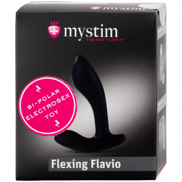 Mystim Flexing Flavio Silikoninen E-stim Anustappi  100