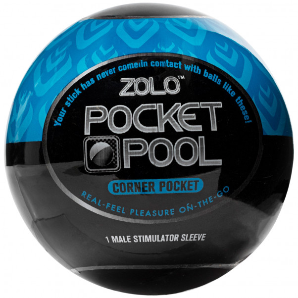 Zolo Pocket Pool Corner Pocket Onani Håndjob