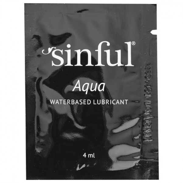 Sinful Aqua Vesipohjainen Liukuvoide 4 ml