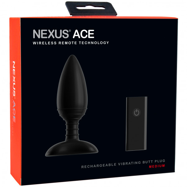 Nexus Ace Ladattava Anaalivibraattori Kaukosäätimellä  100