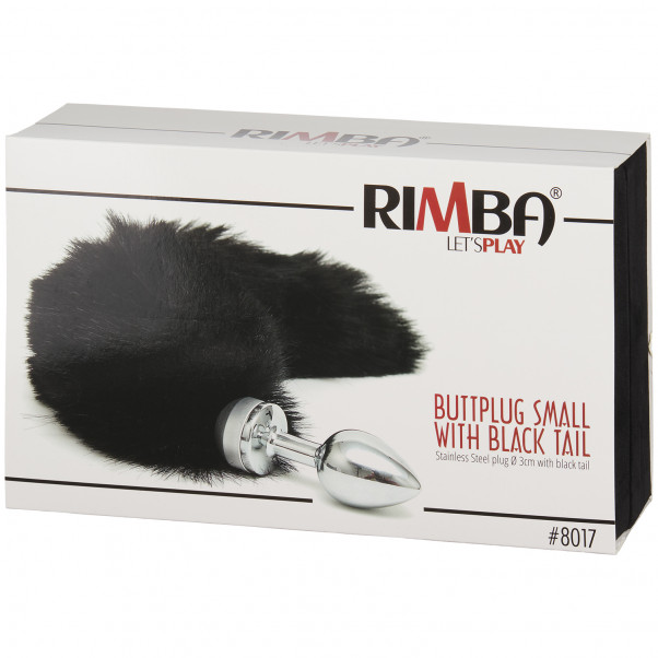 Rimba Tail Buttplug Pieni Anustappi Hännällä kuva tuotepakkauksesta 90