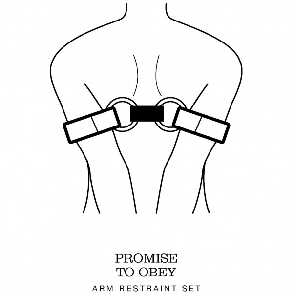 Fifty Shades of Grey Promise to Obey Käsivarsikahleet  6