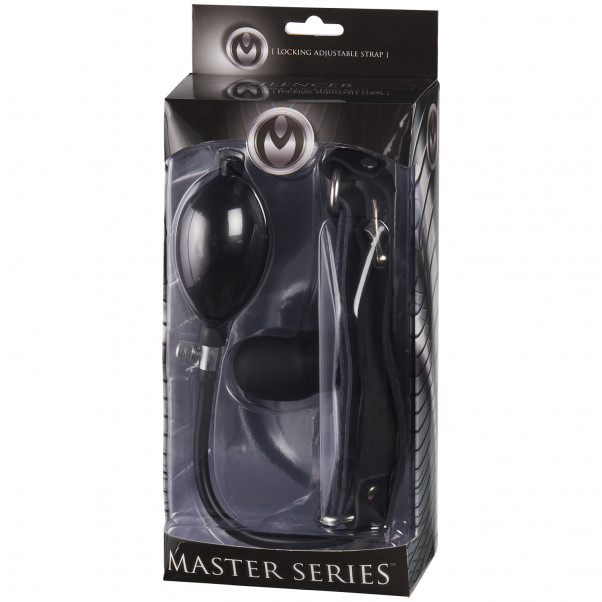 Master Series Silencer Pumpattava Silikoninen Suukapula kuva tuotepakkauksesta 90