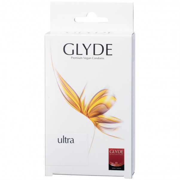 Glyde Ultra Vegaaniset Kondomit 10 kpl  1