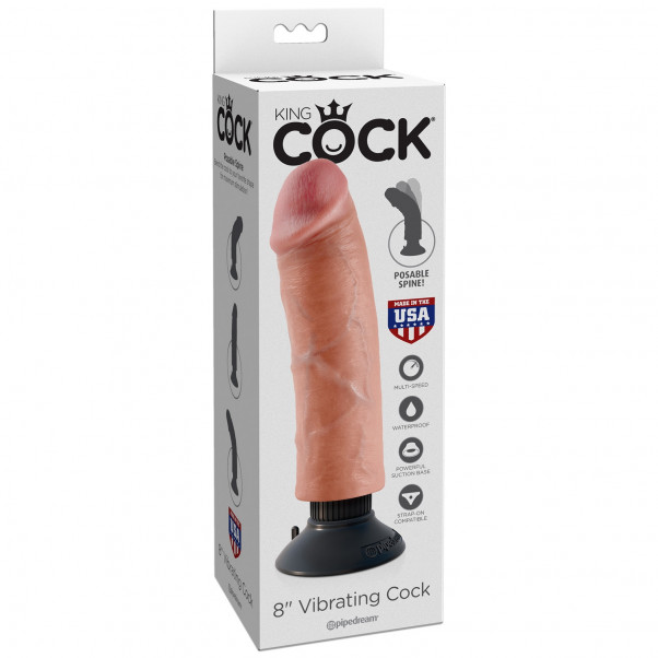 King Cock Vibrerende Dildo 20 cm