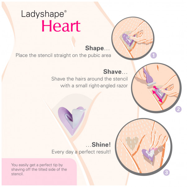 Ladyshape Bikini Shaping Tool Sydän  4