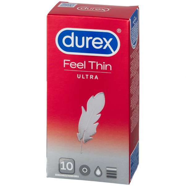 Durex Feel Thin Ultra Ohuet Kondomit 10 kpl  90