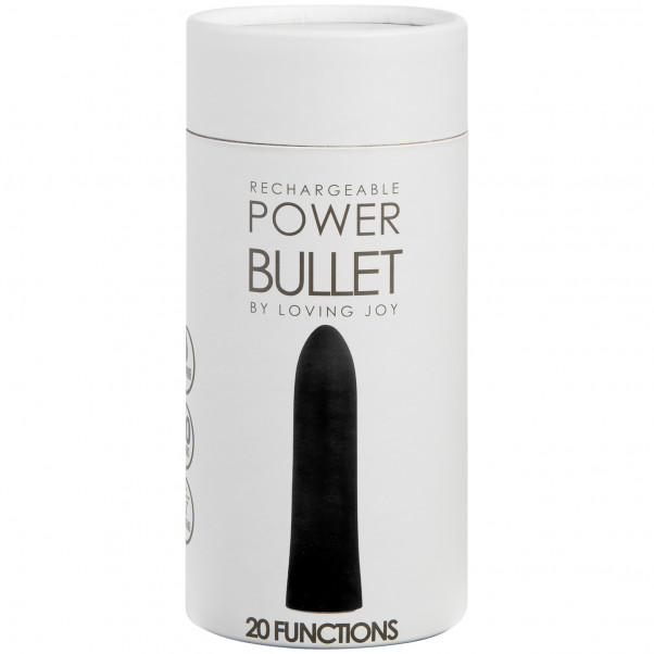 Loving Joy Ladattava Power Bullet Vibraattori kuva tuotepakkauksesta 90