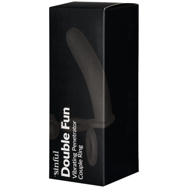 Sinful Double Pleasure Penetrator med Vibrerende Penisring  6