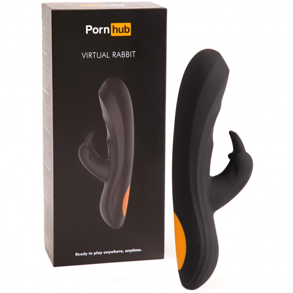 Pornhub Virtual Rabbit Vibraattori kuva tuotepakkauksesta 90
