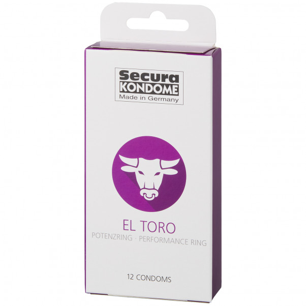 Secura El Toro Kondomit 12 kpl  90