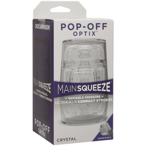 Main Squeeze Pop-Off Optix Clear Masturbaattori  4