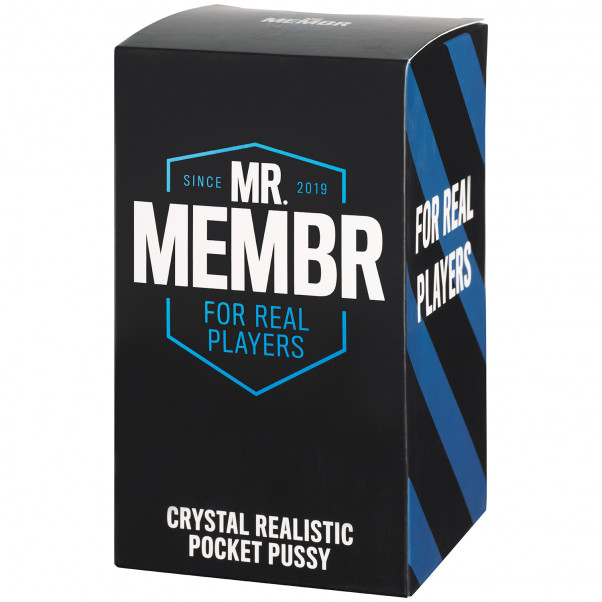 Mr. Membr Crystal Realistisk Pocket Pussy Pack 90