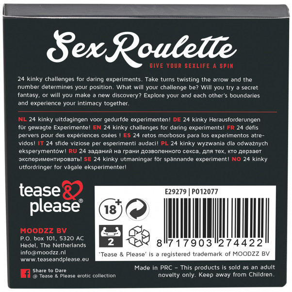 Tease & Please Kinky Sex Roulette Peli Pareille  4