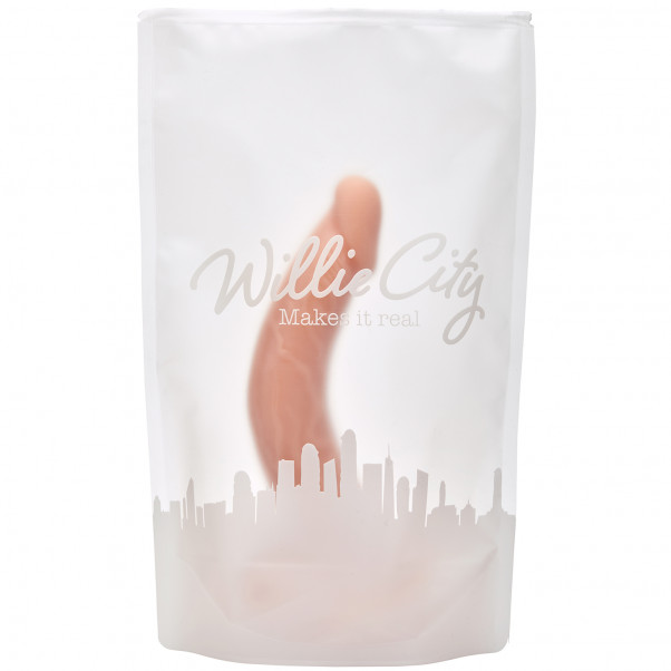 Willie City Classic Curved Aidonkaltainen Dildo 20 cm  100