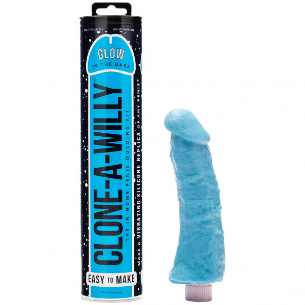Clone-A-Willy Glow in the Dark Blue 1