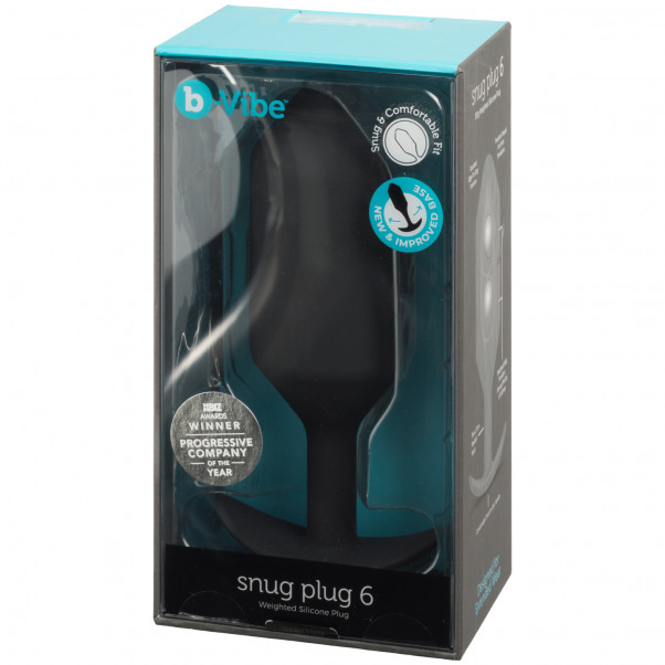B-Vibe Snug Plug 6 Anustappi Kuva tuotepakkauksesta 90