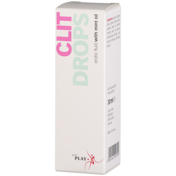 Just Play Clit Drops Clitoris stimuloiva öljy 30 ml Kuva tuotepakkauksesta 90