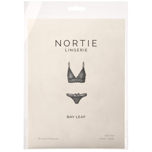 NORTIE Bay Leaf Musta Alusasusetti Kuva tuotepakkauksesta 90