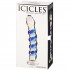 Icicles No 5 Sininen Lasidildo kuva tuotepakkauksesta 90