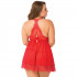 Seven til Midnight Plus Size High Bed of Roses Babydoll-setti  2