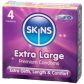 Skins Extra Large Kondomit 4 kpl  1